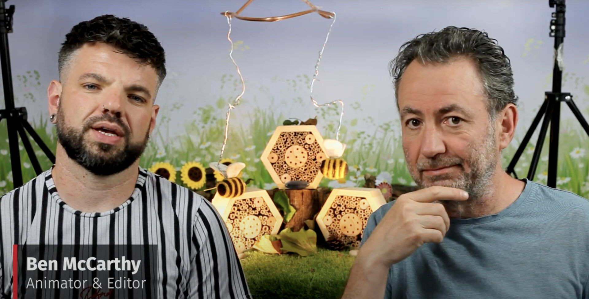 The National Trust World Bee Day Stop Motion Movies